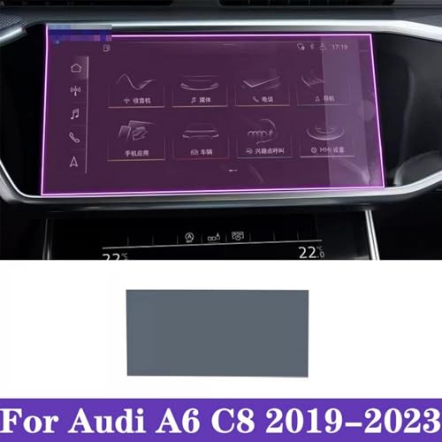 Film protection console Audi A6 C8 TPU ecran LCD PPF