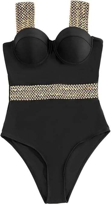 HIKI ZIKI Swimming Costume| Womens One Piece Bathing Suit Oversized Monokini Swim Suits Tummy Control High Cut Swimsuits C... - Review, Price and Buying Guide