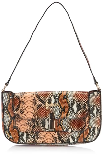 Sac à bandoulière femme marron multicolore Nascita pour le quotidien