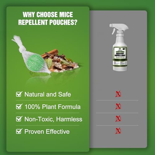 Save on 24PCS Natural Mice Repellent Moth Balls - Pet Safe - Image 4