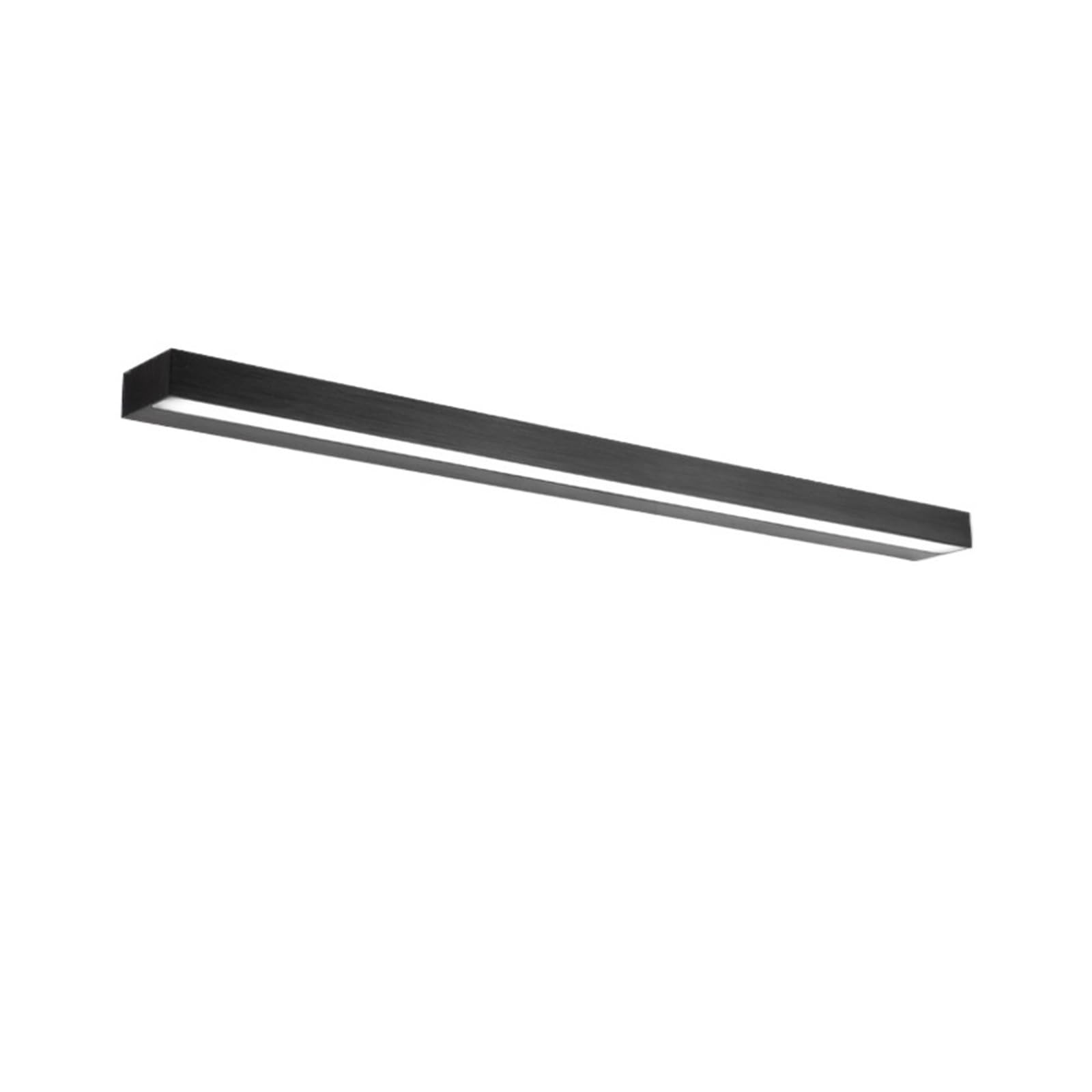CUDTAPI Modern Mirror Headlight Led Lamp, Brushed Aluminum Waterproof Toilet Bathroom Wall Light Dresser Mirror Light Corridor Wall Light(Nero,Cool White,40cm 9W)