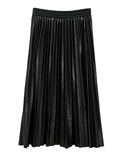 Amazon.com: SUNFURA Women's Winter Faux Leather Elastic