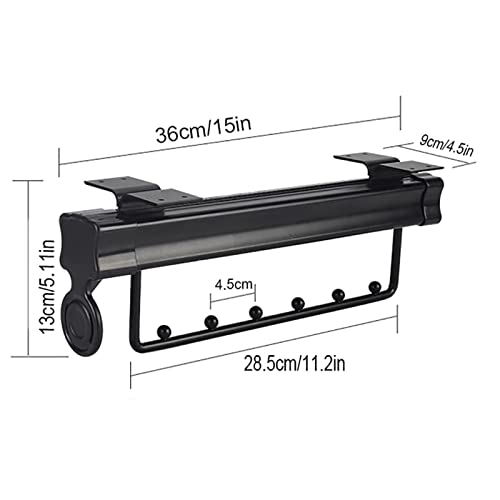 Tige coulissante extensible robuste pour aménagement de dressing - 4