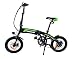 Amercook Bicicletta elettrica pieghevole Kawasaki 16
