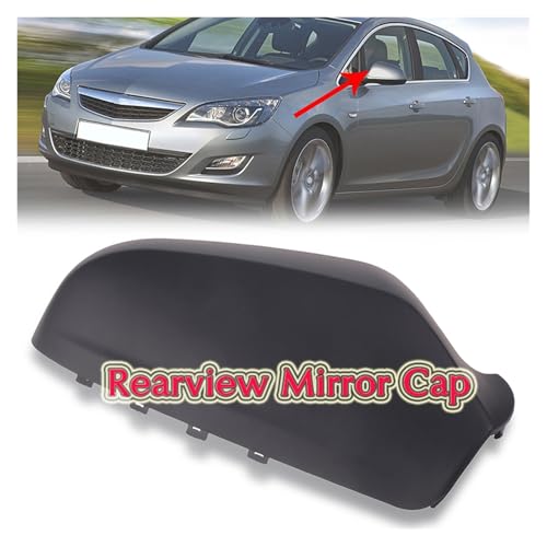 Coque de rétroviseur voiture noir mat boîtier de protection rigide pour Astra H