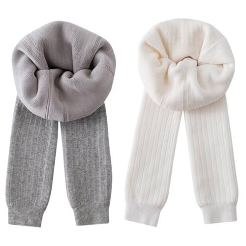 Pantalon hiver thermique coton tricoté haut de gamme pour enfant fille