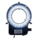 USB LED Ring Light Illuminator, 144 64 LED White Adjustable Lamp for Industry Monocular Binocular Trinocular Stereo Video Lens Microscope & Camera (USB 144 LEDs)…