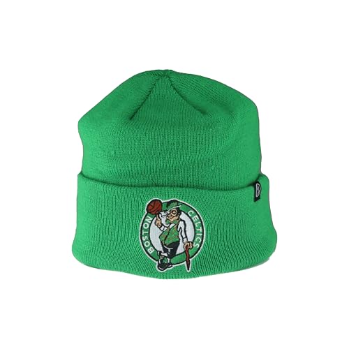 Boston Celtics NBA Officially Licensed Youth Beanie Cuff Icon Team Color