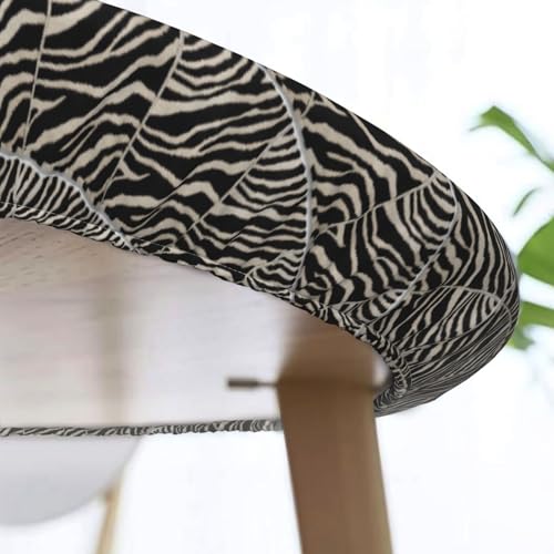 Nappe ronde élastique anti-glisse : la solution pour table d'extérieur - 4
