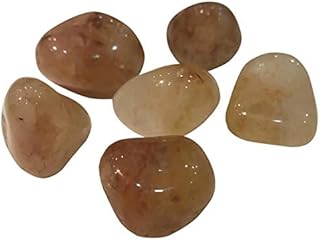 sahib healing crystals Golden Quartz 200 Grams Tumble Stone for Reiki Vastu Correction and Wisdom-picture-18