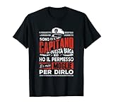 Vestiti perfetti per capitani a cui piacciono le avventure in barca! Regalo perfetto di compleanno per proprietari, appassionati e capitani di navi, come tuo padre o tuo figlio!