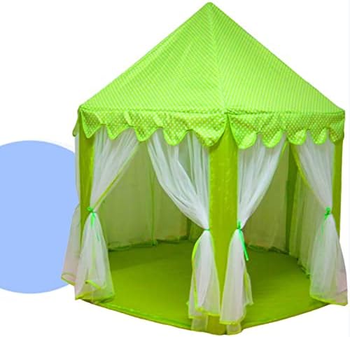 Home 51 Natudeco Indoor Kids Tent Beautiful Elegant Anti Mosquito Sleeping Playing Princess Castle Playhouse Tent Picnic House Camping Playground for Home Indoor Outdoor Kindergarten(green)
