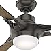 Hunter Signal Indoor Wi-Fi Ceiling Fan with LED Light and Remote Control, 54