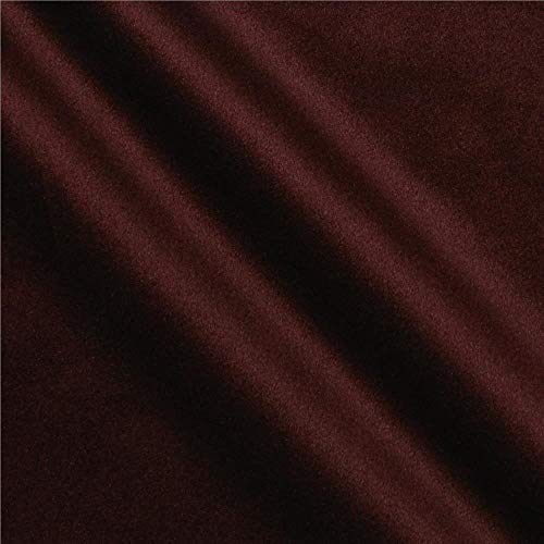 Alpine Upholstery Velvet Burgundy, Fabric by the Yard