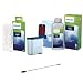 Produktbild ZZ-Clan - Pflegeset für Philips Saeco Kaffeemaschinen - 250 ml Entkalker CA6700, Kaffeefettlöser CA6704, Ersatzwasserfilter für Aqua Clean CA6903 + ZZ-Clan Reinigungsbürste