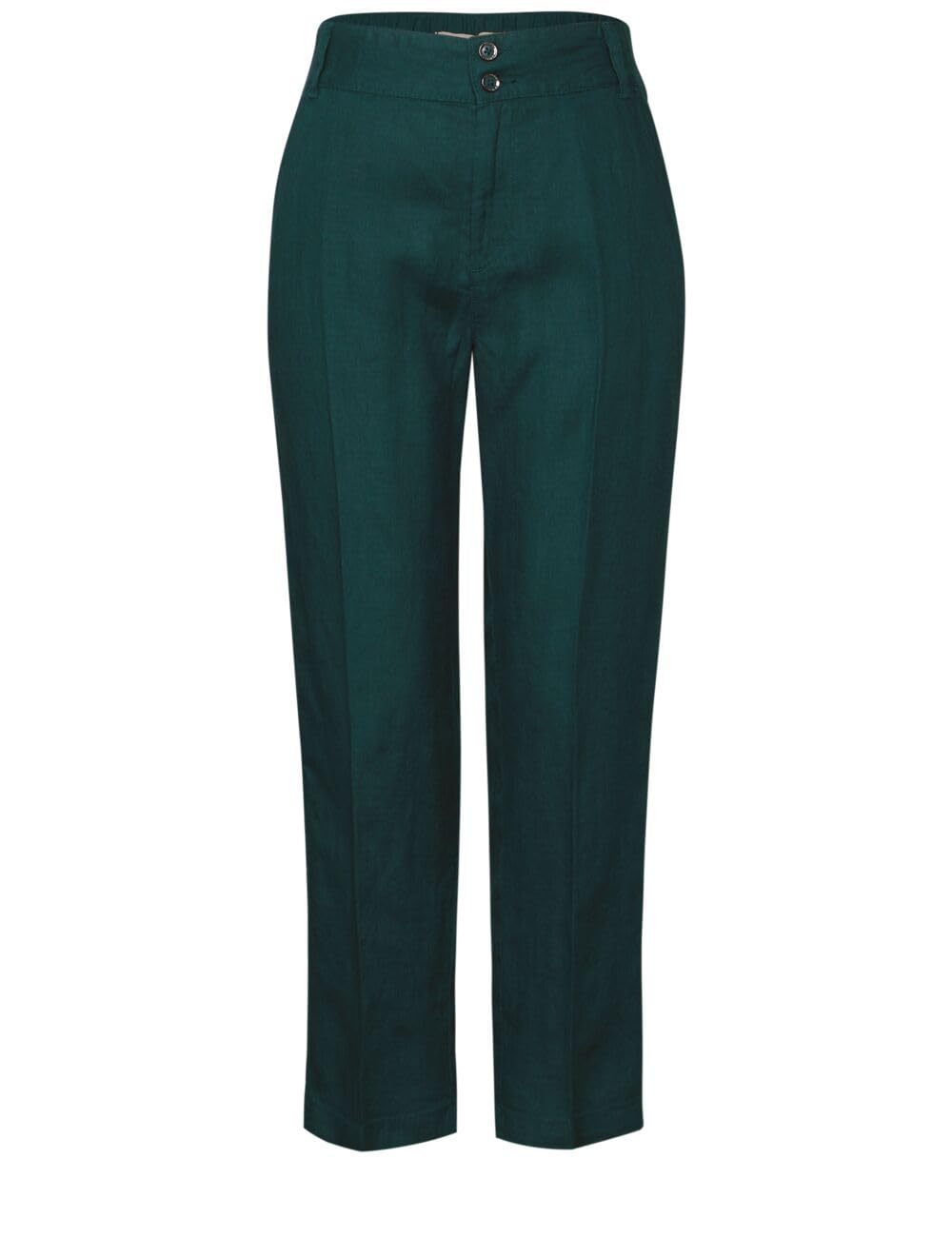 Street One Damen Leinen-Chino im Casual Fit A378743