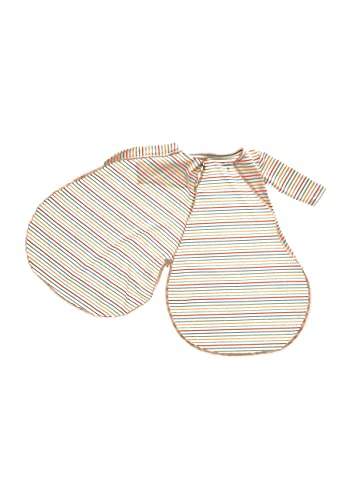 Sterntaler Baby Unisex slaapzak baby binnenslaapzak Stay True to Nature - babyslaapzak, puckzak baby, trappelzak gestreept - wasbaar - 68 - Afbeelding 5
