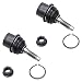 Detroit Axle - Both (2) Brand New Driver & Passenger Side Front Lower Ball Joint 10-Year Warranty - 2003-06 Ford Expedition [2003-06 Lincoln Navigator]