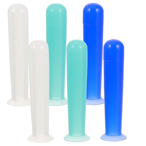 Abaodam 6pièces Outil de Retrait pour Lentilles Souples Applicateur Professionnel Bâtonnet Compact pour Lentilles de Contact Accessoires de Soins