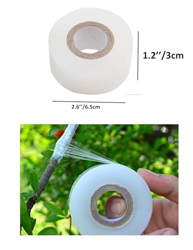 Cinta de injerto elástica para plantas 4 rollos miniatura 2