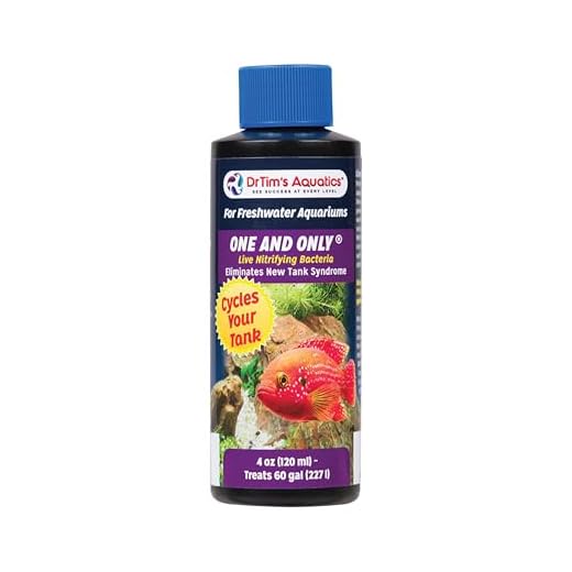 Dr. Tim’s Aquatics Freshwater One & Only Nitrifying Bacteria – for New Fish Tanks, Aquariums, Water Filtering, Disease Treatment – Eco-Friendly Fish Tank Cleaner – Removes Toxins – 4 Oz