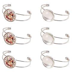 6Pcs Cabochon Bracelets