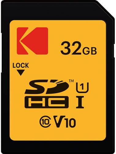 Kodak 32GB Premium Performance UHS-I SDHC Memory Card 2-Pack with Card Reader, Memory Card Wallet image 3