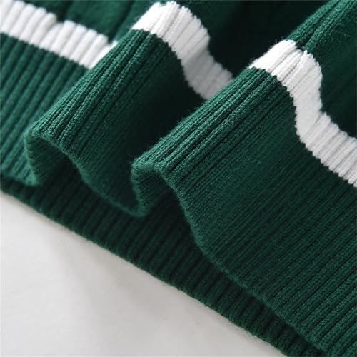 LittleSpring Girls Boys Uniform Sweater Vest V-Neck Sleeveless Knit Pullover 2-8 Years4