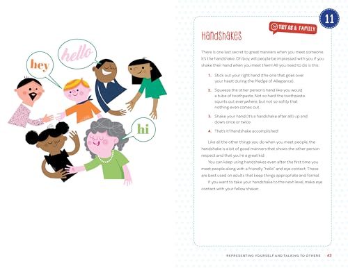 Rockridge Press ILLUSTRATIONS, COLOR A Kids' Guide To Manners: 50 Fun Etiquette Lessons thumb #6