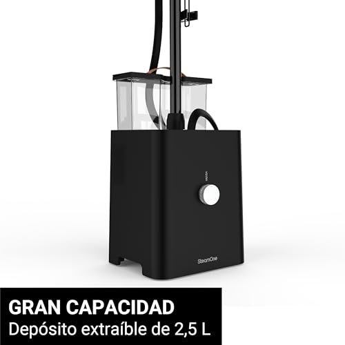 STEAMONE - Plancha de vapor profesional 2900 W, 125 g/min, 10 bares - Vertical y horizontal, Autonomía de 90 min (2500 ml) - Elimina el 99,99% de las impurezas - Lista en 120 s - SteamCube - imagen 8
