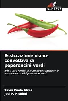 Essiccazione osmo-convettiva di peperoncini verdi