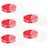 Gatuida Plaques D'agar De Sang 70mm Milieu De Culture 10 Pièces Adaptées Aux Et Hôpitau...