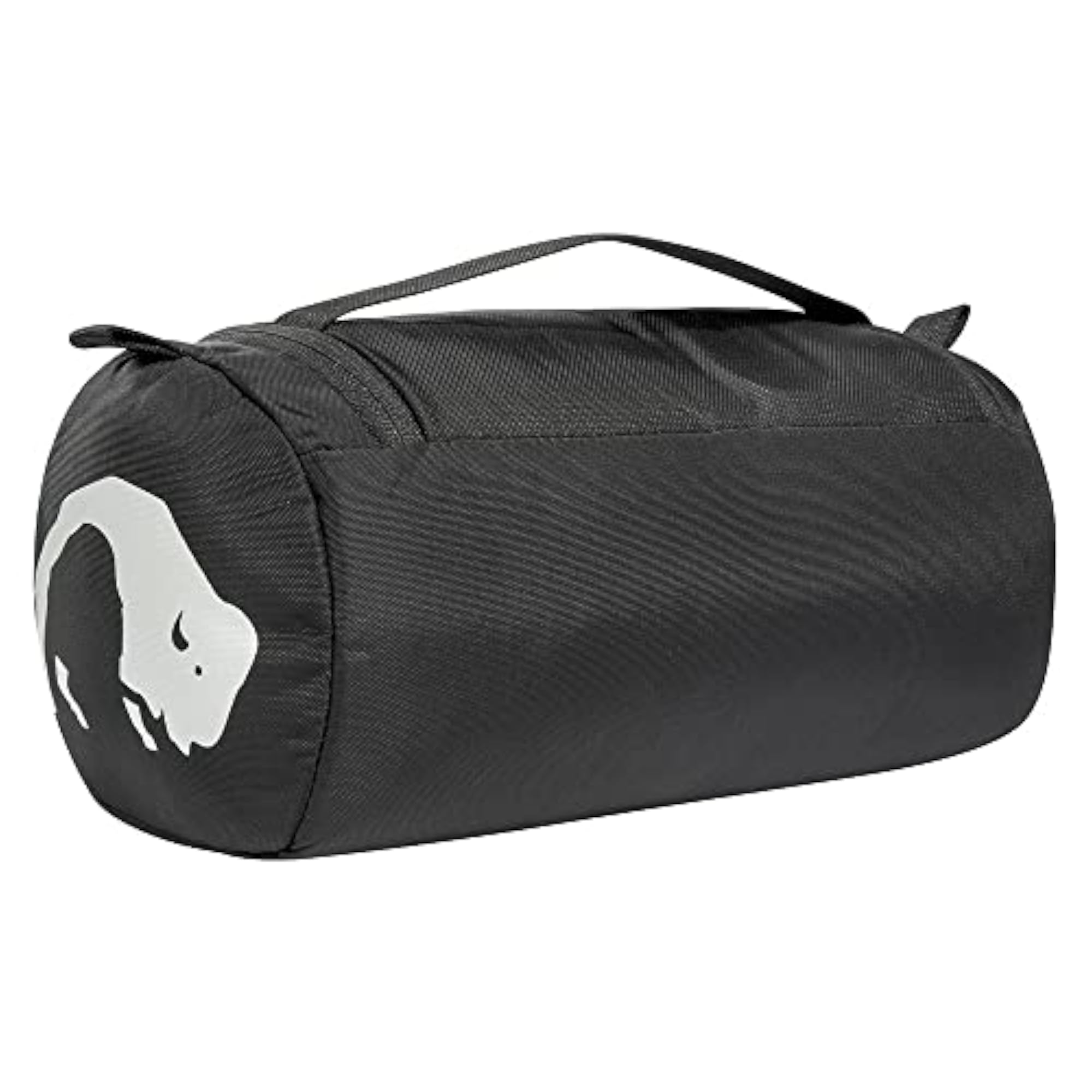 Large Black Care Barrel Wash Bag with Carrying Loop
