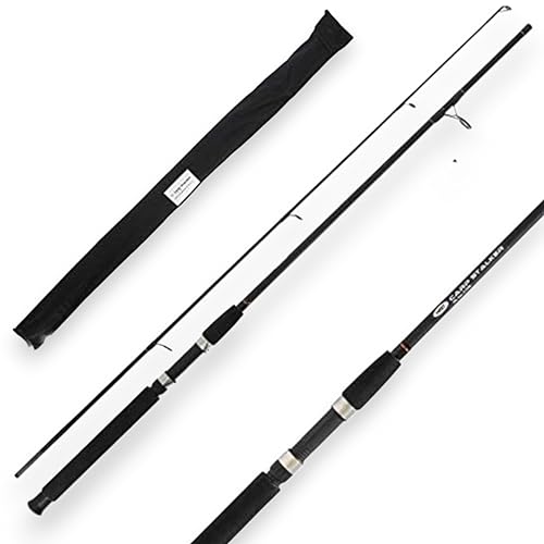 NGT 6ft Stalker Black Carp Rod, 2lb