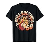 Perfecto para cualquier guitarrista o fan de la música rock que celebra 60 años con estilo, llamas y volumen completo.
