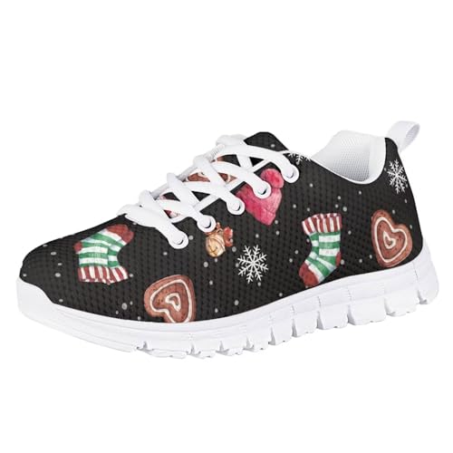 GIFTPUZZ Kids Athletic Running Walking Shoes Sneakers Breathable Mesh Shoes Non Slip Hiking Shoes3