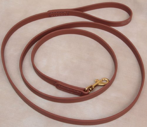 6' Long 1/2" Saddle Brown Beta Dog Leash