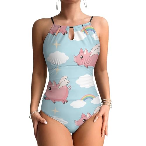 Maillots de bain une pièce femme chic Cochon Volant idéal pour vos vacances à la plage