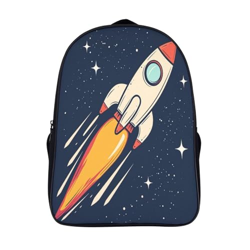 Mochila 3D mochila guardería Rocket 5 para evitar caídas de tirantes en niñas