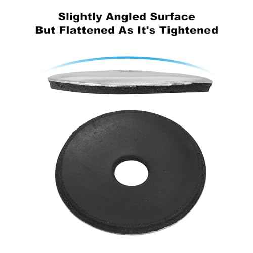 Patikil PTA240124TT001328 304 Stainless Steel Epdm Bonded Sealing Washers, 10 Pieces 5/16"X1 1/4 Inch Neoprene Rubber Washers Bonded Sealing Gasket thumb #3