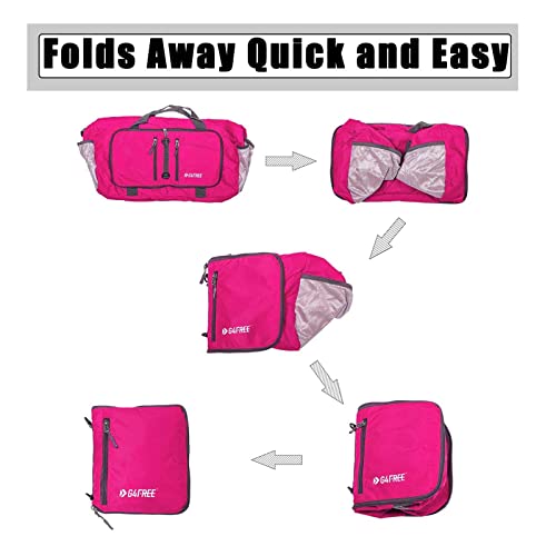 G4Free 40L 65L Foldable Duffel Bag Water Resistant Carry On Tote Bag Lightweight Packable Duffel Bag For Travel Overnight Weekender Bag For Men Women #TOP4