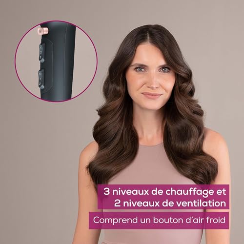 HC 50 STYLE PRO Sèche cheveux triple fonction ionique protection des cheveux fonction air froid buse professionnelle - vue 6