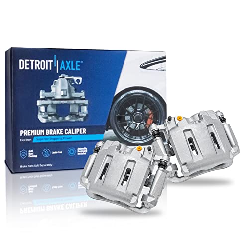 Image of Detroit Axle - 4WD Front Brake Kit for 05-12 Ford F-250 Super Duty, 05-07
