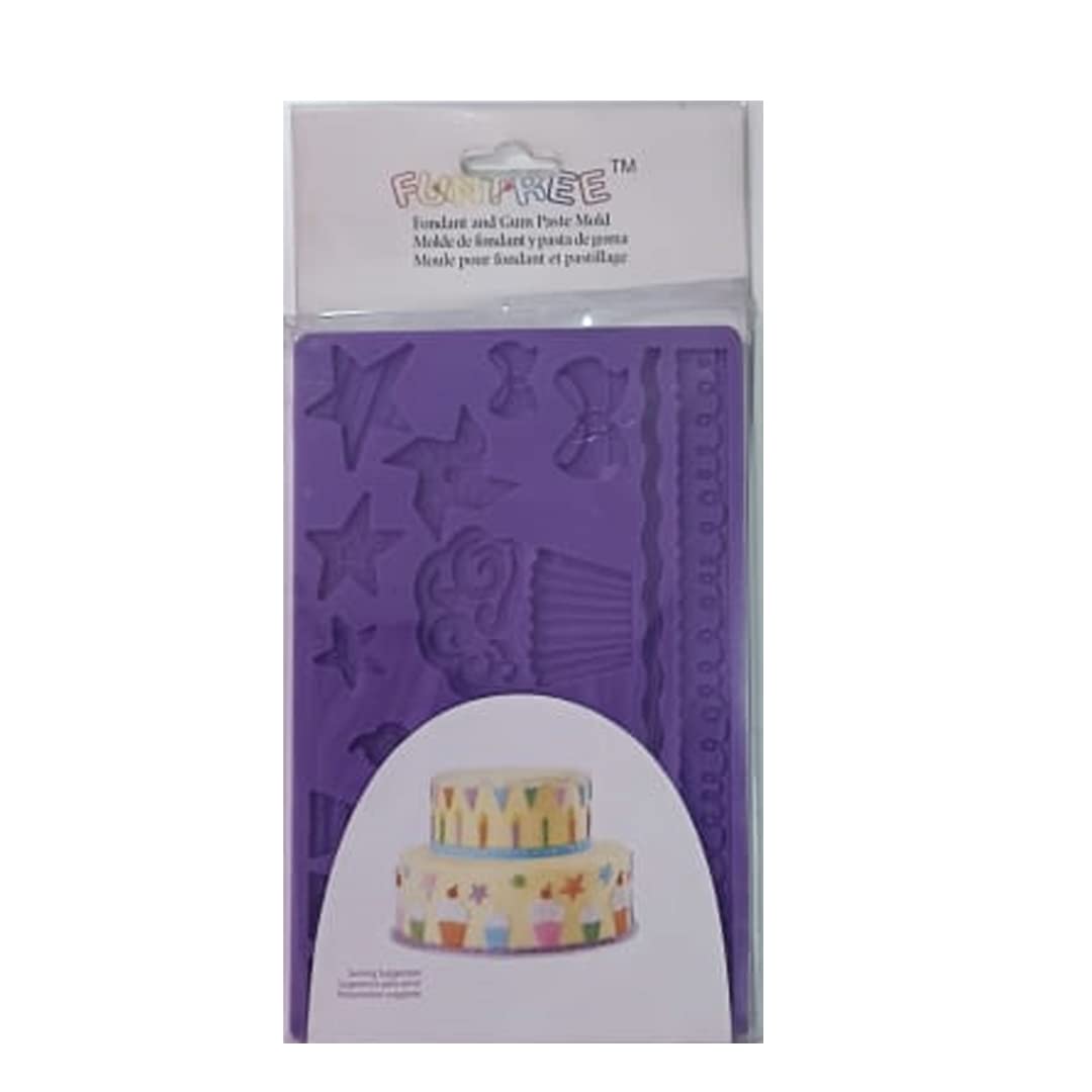 Fondant and gum paste mold FTA 07