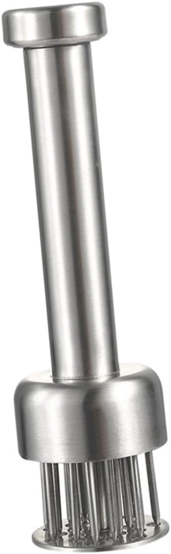 Ciieeo Stainless Steel Meat Tenderizer Hammer Meat Rolling Tool Steak Tenderizer for Kitchen Cooking