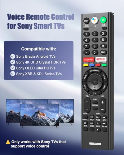 Télécommande vocale Sony coque phosphorescente antichoc RMF-TX520U TX220U