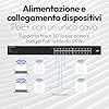 NETGEAR S350 Gigabit Ethernet PoE+ Smart Managed Essentials 10 porte Switch – 8 x 1G PoE+ @ 55 W, 2 x 1G SFP dedicata – Montaggio su tavolo o a muro (GS310TPv2)