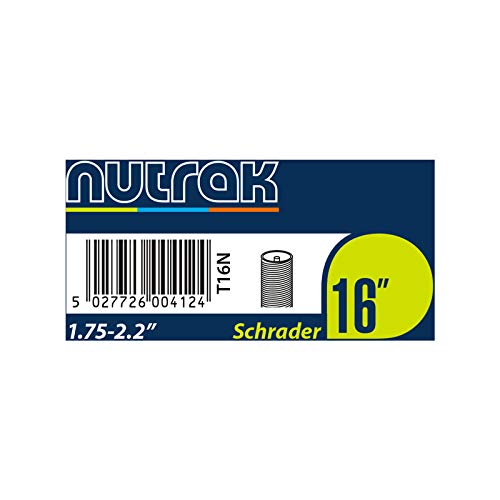 Image of Nutrak 16 x 1.75-2.125 inch Schrader inner tube