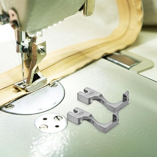 2 Piezas Pie Prensatelas Ajustable para Cremallera miniatura 7