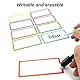 Magnetstreifen Beschreibbar, Abwischbare Magnetschilder, Farbige Magnetschilder, Universelle Whiteboard Magnete, Magnet-Etiketten für Whiteboards, 27 Stück, Farbe(Zufällige Farbe)